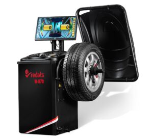 REDATS 13-01-06 Banden balanceer apparaat W-870 | Gemaakt in Italië | Laserpositionering | Voor wielen tot 35”