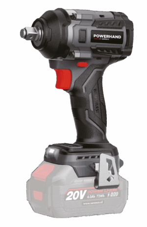POWERHAND SIN-600.0105 Slagmoersleutel op accu | 1/2" | 20V | 1100 Nm