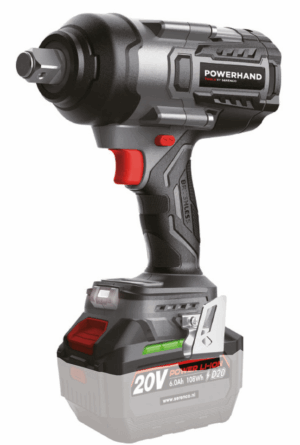 POWERHAND SIN-600.0110 Slagmoersleutel op accu | 1/2" | 20V | 2000 Nm