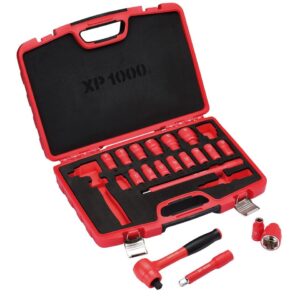 DRAPER D17671 XP1000 1/2" Doppenset, VDE, 19dlg