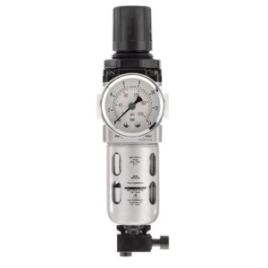 DRAPER D24332 1/4" Waterafscheider, drukregelaar (incl manometer)