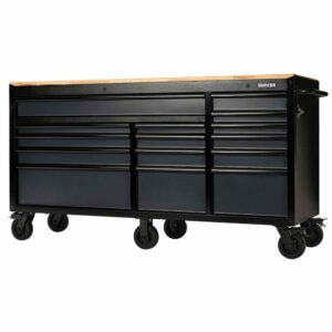 BUNKER D27242 Gereedschapswagen/werkbank, 183cm, grijs