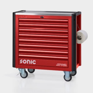 SONIC 4737338 NEXT S12 gereedschapswagen rood leeg
