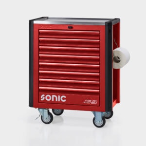 SONIC 4737238 NEXT S9 gereedschapswagen rood leeg