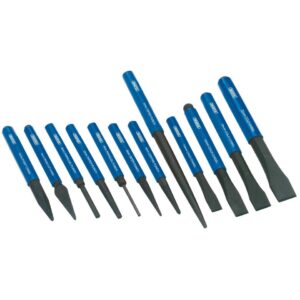 DRAPER D26557 Beitel en pendrijverset, 12dlg