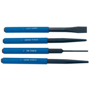 DRAPER D26559 Beitel en pendrijverset, 4dlg