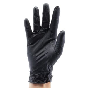 DRAPER D31035 Nitril handschoenen zwart, L, 100st