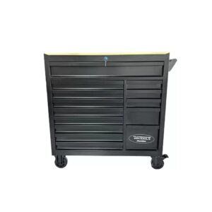 WT-80214-344 ProfiLine Gereedschapswagen | Houten bovenblad | 344-delig