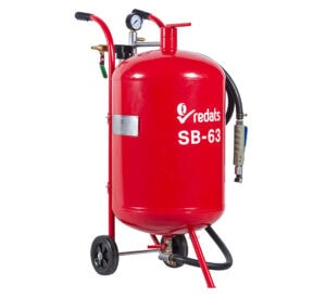 REDATS 19-01-13 Zandstraalmachine op lucht SB-63 | 63 liter