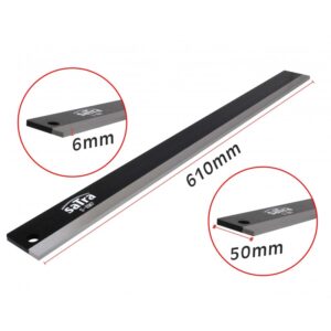 SATRA S-HMF Stalen Liniaal | 610 mm | Voor Cilinderkopcontrole