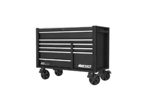 BOXO BX15XD Werkbank | 9 laden | RVS werkblad | Zwart