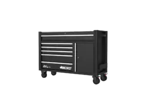BOXO BX16XL Gereedschapswagen | 6 laden + Deur | Zwart