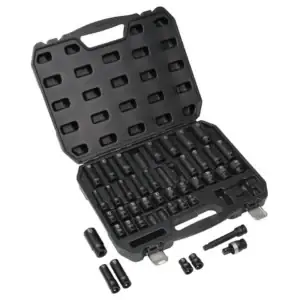 DRAPER D07106 Krachtdoppen set 1/2" | Kort en lang | 40-delig