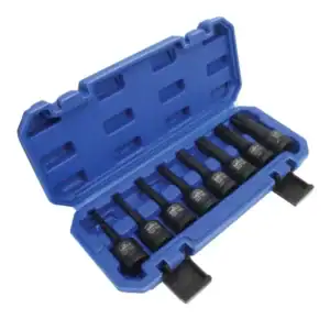 SATRA S-1MTORX8 Krachtdoppen set | 1/2" | Torx | 9-delig