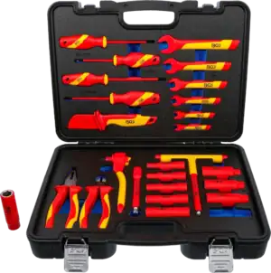 BGS 7136 VDE-dopsleutelset | 10 mm (3/8") | Geïsoleerd tot 1000 V | 25-delig