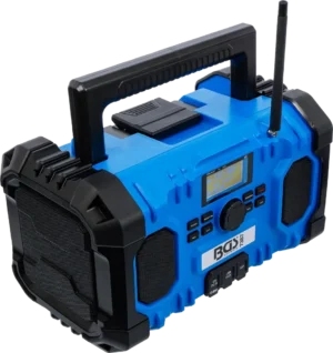 BGS 7387 Accu DAB+ Radio | Hybride | 18 V en 230 V | Zonder accu