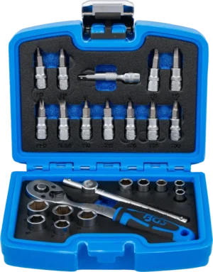 BGS 74713 Doppensleutel set | 6,3 mm (1/4") Aandrijving | 24-delig
