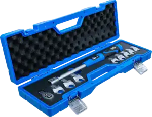 BGS 7532 Momentsleutel set | Insteekgereedschap 9 x 12 mm | 10 - 50 Nm | 10-delig