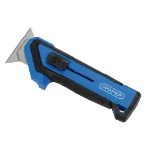 DRAPER D29730 Afbreekmes en Schraper 2-in-1 | Softgrip | 5 reservemessen | 6-delig