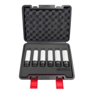 WT-3246 Speciale Wielmoerdoppen voor Aluminium Velgen | Overmaten | 1/2" | 6-delig