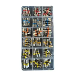 WT-8658 Powerbit Assortiment | S2 Staal | 108-delig