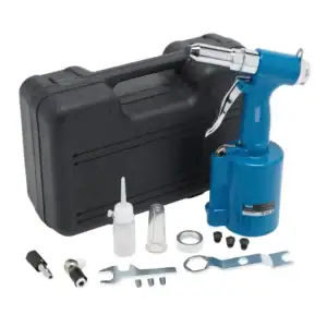 DRAPER TOOLS D16877 Pneumatische Blindklinknageltang Set | 2,4 – 4,8 mm | 14-delig