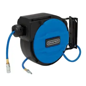 DRAPER TOOLS D29662 Slanghaspel, gesloten huis, 8mm, 12m PU