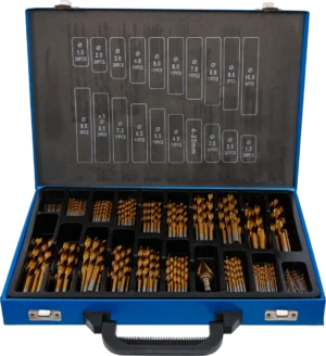 BGS 72130 Twist- & Stappenborenset | HSS | Titanium | 1 - 10 mm | 231-delig