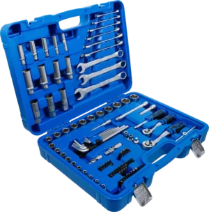 BGS 74701 Doppenset Zeskant | 6,3 mm (1/4") en 10 mm (3/8") Aandrijving | 92-delig