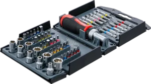 BGS 90105 Bit- en Doppenset | met T-greep Ratel | 53-delig