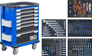 BGS 6068 Gereedschapwagen gevuld | 7 Laden | 246-delig