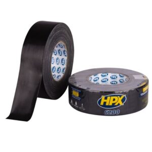 HPX CB5050 Pantsertape Zwart | 48 mm x 50 meter