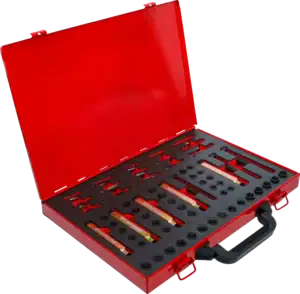 BGS 19535 Universele Reparatieset voor Gloeibougie Schroefdraad | M8 – M12 | 68-delig