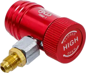 BGS 7092-1 Hogedruk-adapter voor airconditioning serviceapparaat | R1234YF type