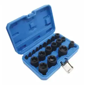 SATRA S-90230 E-Torx Plus Krachtdoppenset | 19-delig (1/4" + 3/8" + 1/2")