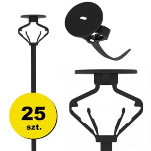 ZipiZip 11-0002 Universele Auto-bevestigingsclips / Kabelbinders | 300-in-1 | 25 stuks