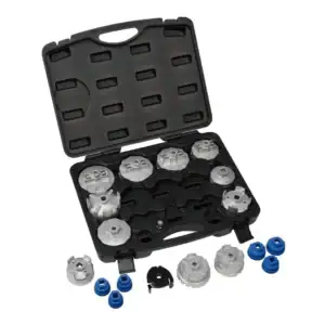 DRAPER D27237 Oliefilterdopsleutel set | 19-delig
