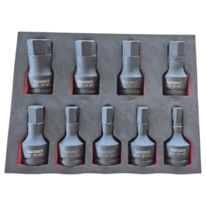 WT-8791 Inbus Kracht Stiftdoppenset 3/4" | 9-delig