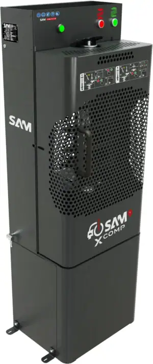 SAM XCP-45 X’Comp Hydraulisch Schokdemper Demontage Apparaat | 4.5 Ton