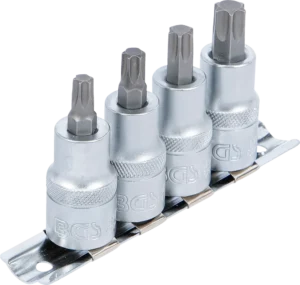 BGS 8886 Bit-Dopsleutelset | T-Profiel (voor Torx) | 1/2" | 4-delig