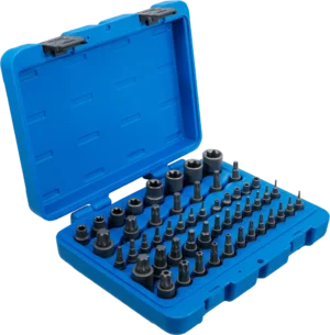 BGS 9839 Bit- en Dopsleutelset | Torx / Torx Plus / E-Profiel | 52-delig