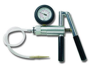 LEITENBERGER LR-060107 Druk- en Vacuümpomp met Precisie-Manometer | -1 tot +3 bar | 7-delig