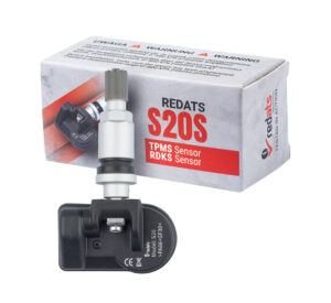 REDATS 19-01-20 S20S | Universele TPMS Sensor | Zilver Aluminium | 315-433 MHz